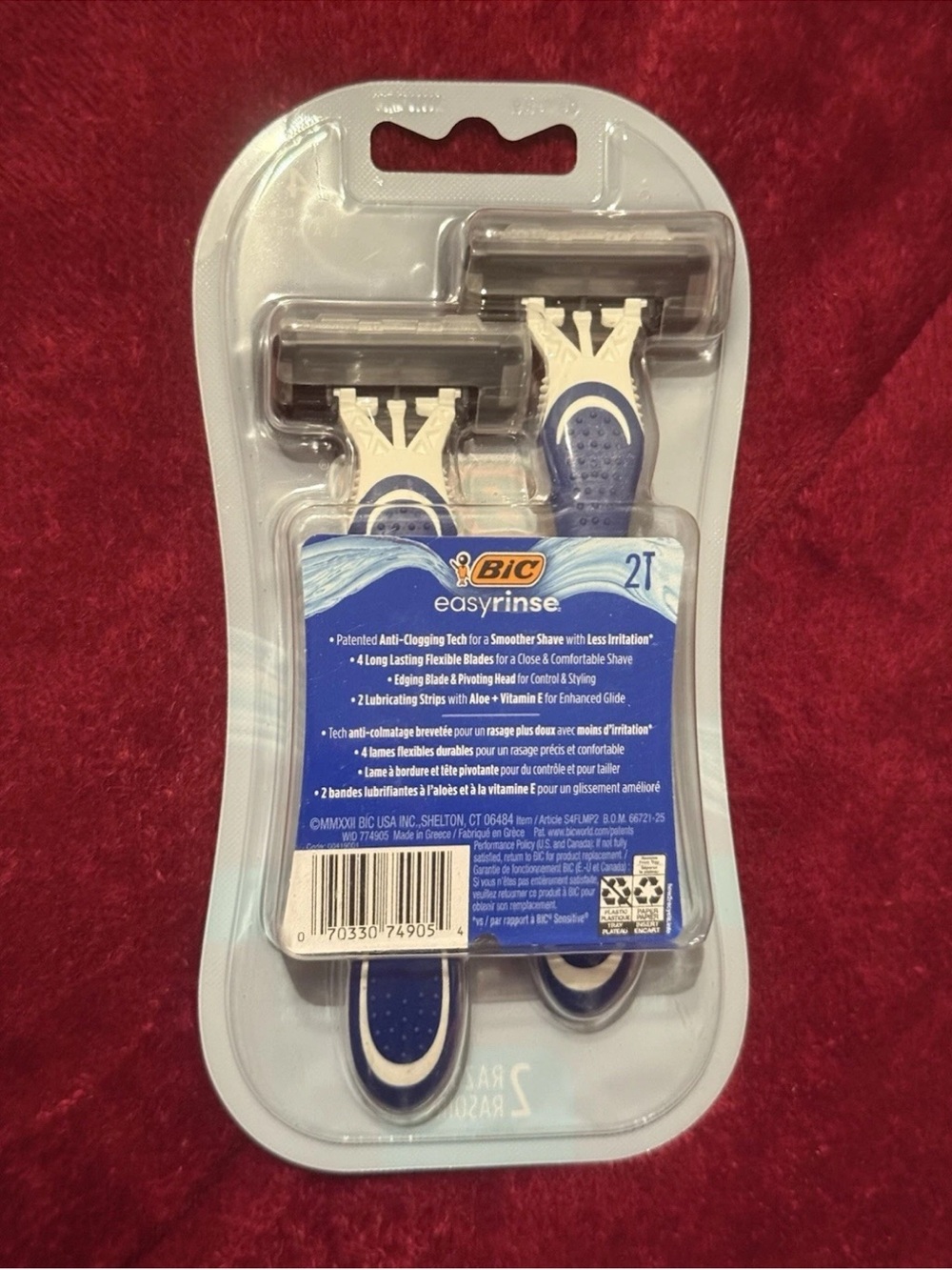 NWT Bic Easy Rinse Disposable Razors - Picture 3 of 3
